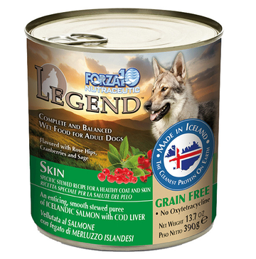 Forza10 Legend Skin Icelandic Fish Recipe Grain-Free Canned Dog Food